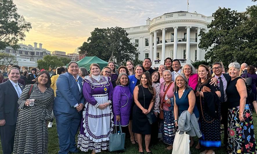 NIWRC staff, alongside cherished partners, sister organizations, and dedicated advocates, gather in solidarity to commemorate the 30th anniversary of the Violence Against Women Act.