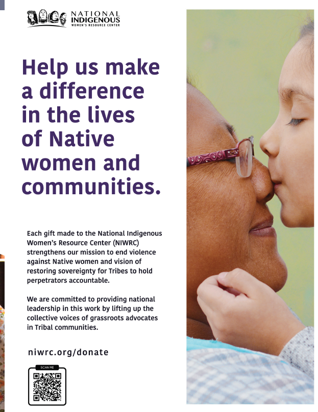 QR code to donate to NIWRC