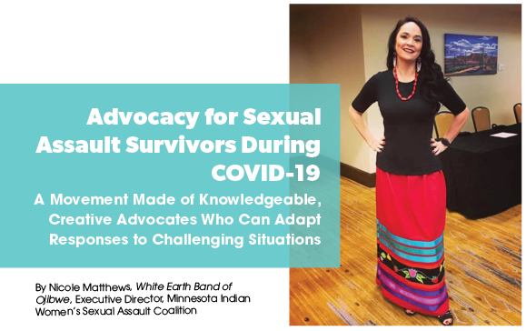 Advocacy for Sexual Assault Survivors During COVID-19