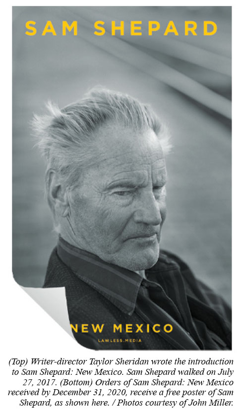 Portion of Sales Proceeds of Sam Shepard Book to Benefit NIWRC