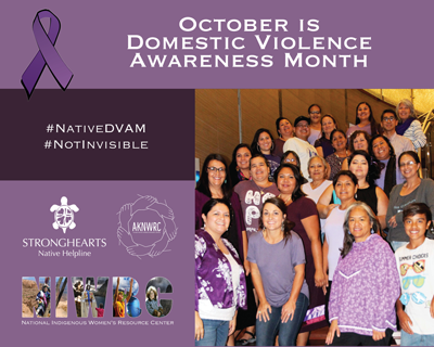Native Advocates Kickoff Domestic Violence Awareness Month