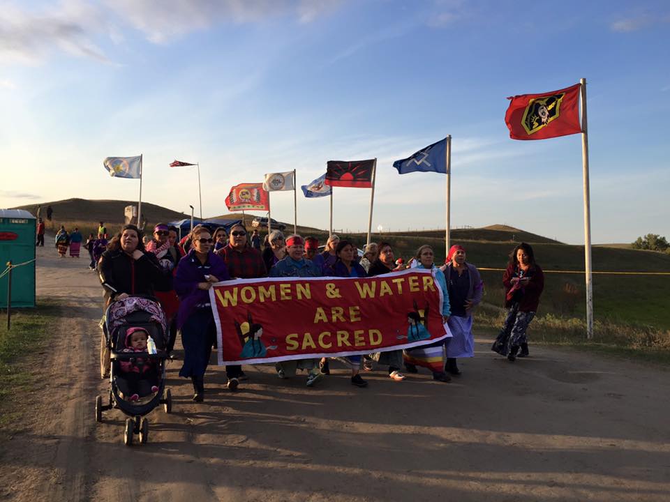 The National Indigenous Women’s Resource Center Stands with Standing Rock to Ensure Safety for Native Women and Children 