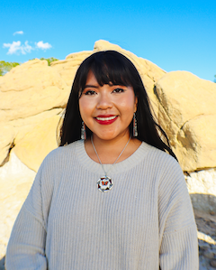Terri Medium shot on Second Mesa, Hopi AZ