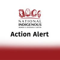 Action alert thumbnail featuring red and white gradient