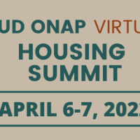 HUD ONAP Virtual Housing Summit 2022 April 6-7