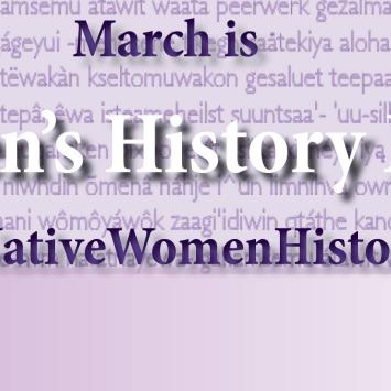 NIWRC Recognizes March as Women’s History Month