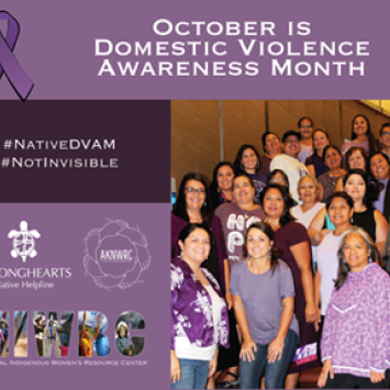 Native Advocates Kickoff Domestic Violence Awareness Month