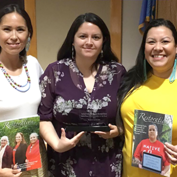 The NIWRC Receives the Prestigious 2019 Angie Debo Civil Libertarian Award