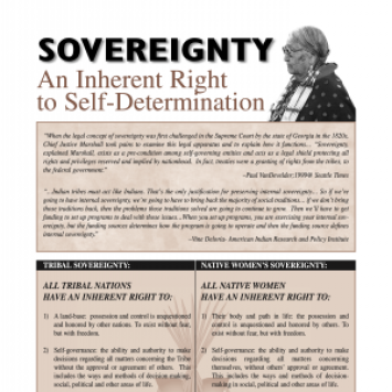 Sovereignty: An Inherent Right to Self-Determination