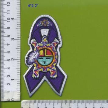 Domestic Violence Awareness Month Ribbon Patch